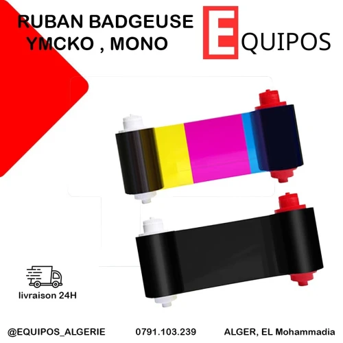 YMCKO  BADGEUSE
