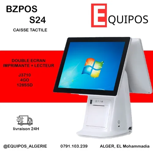 Ecran caisse tactile BZPOS KS24