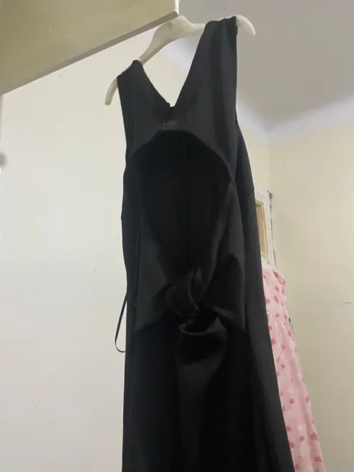 Robe a fente moulante ZARA NOIR