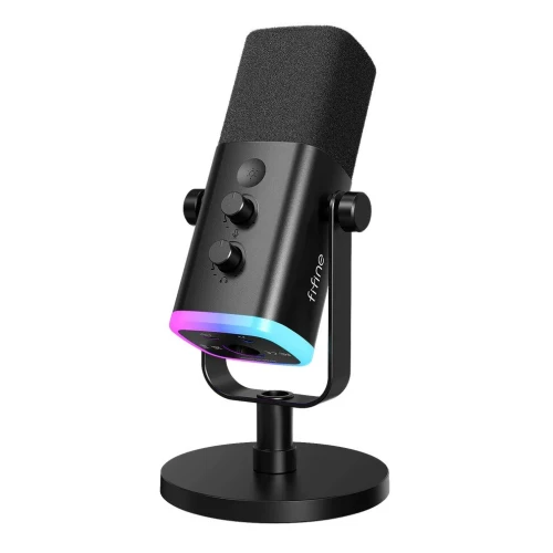 MICROPHONE FIFINE AMPLIGAME AM8 DYNAMIC RGB BLACK