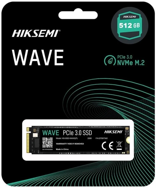 SSD M.2 PCIe 3.0 NVMe HIKSEMI WAVE 512GO 