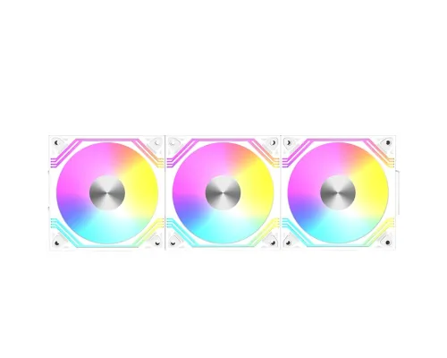 VENTILATEUR MODULAIRES RAIDMAX 3en1 ARGB BLANC