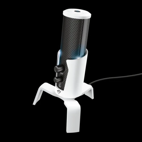 Microphone gaming Trust GXT 258 Fyru, USB, pour PC, PS4, PS5, idéal pour les podcasts, les vlogs et l'enregistrement musical