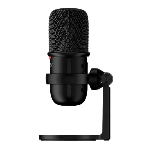 Microphone gaming HyperX SoloCast NOIR, USB, pour PC, PS4, PS5 et Mac, idéal pour le streaming, les podcasts, Twitch, YouTube et Discord