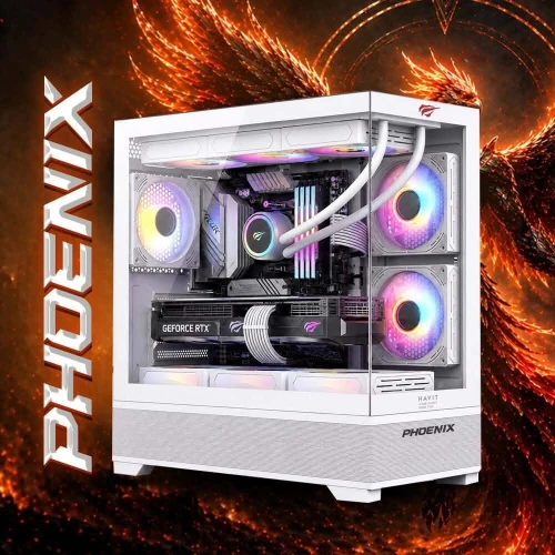 CONFIG PC GAMER PHOENIX AMD RYZEN5 7600X / AIR COOLING ARGB / 16GB DDR5 5600MHZ / B650 / 512GB SSD M.2 / 5070 TI 16GB / 700W / 3X ARGB FANS