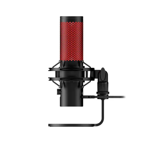 Microphone gaming HyperX QuadCast 2 NOIR, USB, pour PC, Mac, PS4, PS5, Nintendo Switch, idéal pour le streaming et les podcasts