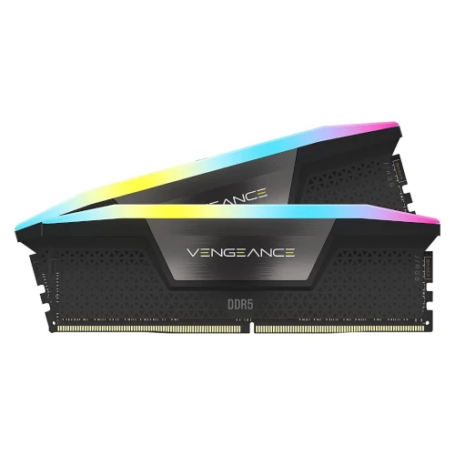 Mémoire RAM CORSAIR VENGEANCE RGB DDR5 32GB (2 x 16GB) 6400MHZ CL32