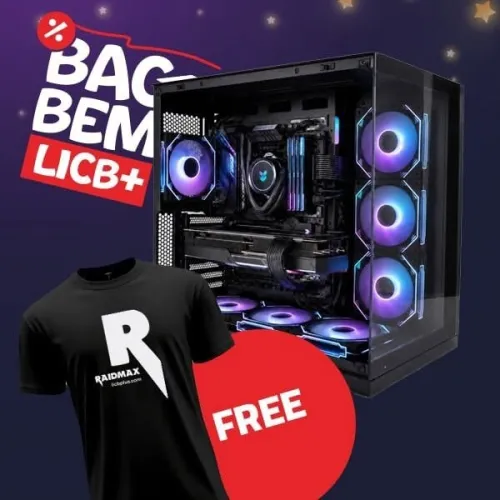 ROMO BAC BEM CONFIG PC GAMER PHOENIX AMD RYZEN9 7950X | RTX 5070 | 16GB RAM | 500GB SSD + CADEAU !