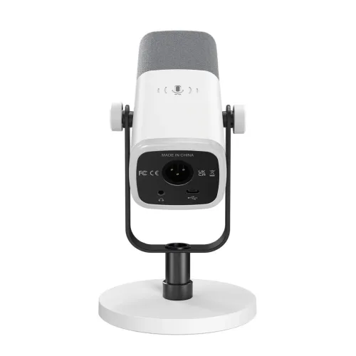 MICROPHONE USB FIFINE AMPLIGAME AM8 DYNAMIC RGB PC/PS5/PS4 WHITE