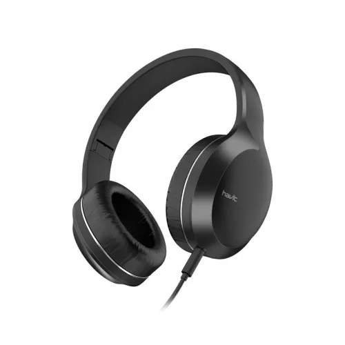 CASQUE FILAIRE HAVIT H100D, haut-parleurs de 40 mm, design pliable