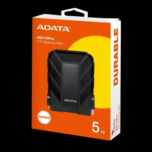 DISQUE DUR HHD EXTERNE ADATA HD710 5TB, 2.5", robuste, USB 3.2
