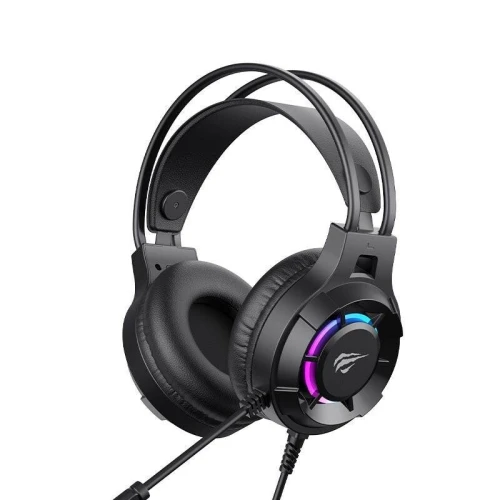CASQUE GAMING HAVIT H2049d NOIR - RGB, haut-parleurs de 50 mm, pour PC, PS5, PS4 et Xbox