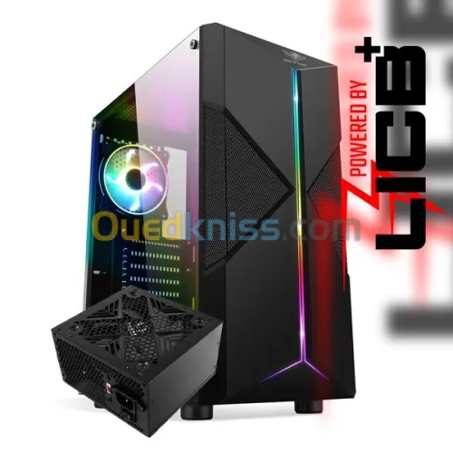 PROMO BOITIER SPIRIT OF GAMER CLONE 3 ARGB EDITION PLUS ALIMENTATION RAIDMAX XTB650