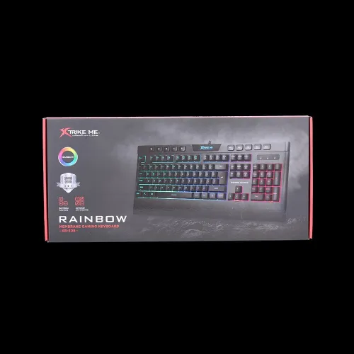 PROMO CLAVIER GAMING MEMBRANE XTRIKE-ME KB-508 - RGB Backlit, 114 Keys