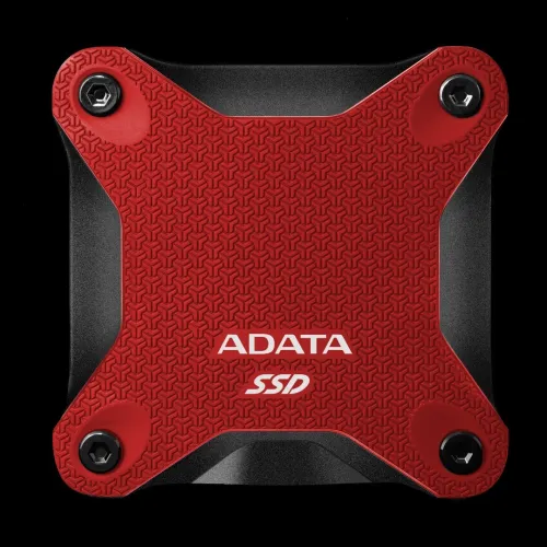 DISQUE DUR SSD EXTERNE ADATA SD620 1TB, 2.5", durable, USB 3.2, compatible PS5 et Xbox ROUGE