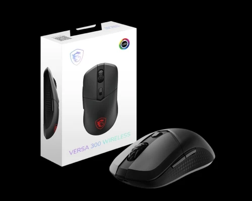 SOURIS GAMING MSI VERSA 300 WIRELESS BLACK - RGB, 8000 DPI