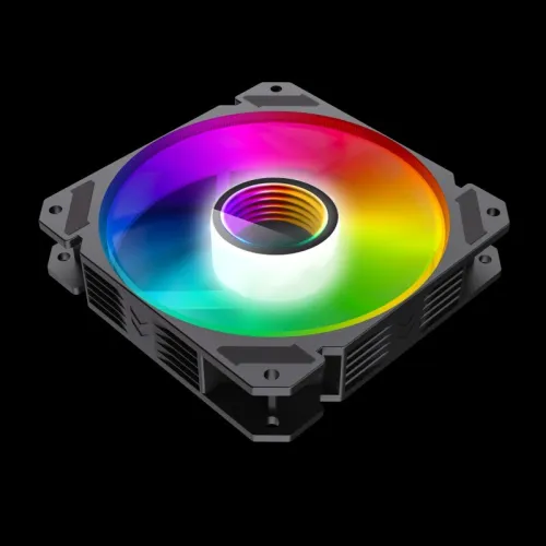 PROMO RAMADAN VENTILATEUR DE BOITIER GAMEMAX FN-12Rainbow-C9-Infinity ARGB, 120mm