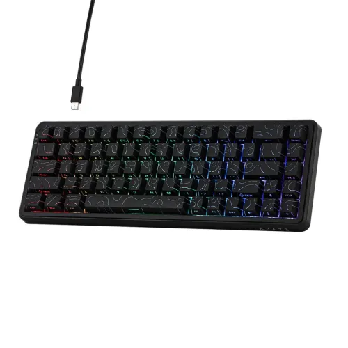 PROMO CLAVIER MECANIQUE GAMING AJAZZ AK680 MAX, MAGNETIC SWITCHES BLACK