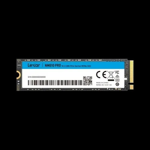 SSD M.2 PCIe 3.0 NVMe Lexar NM610 PRO 1TO