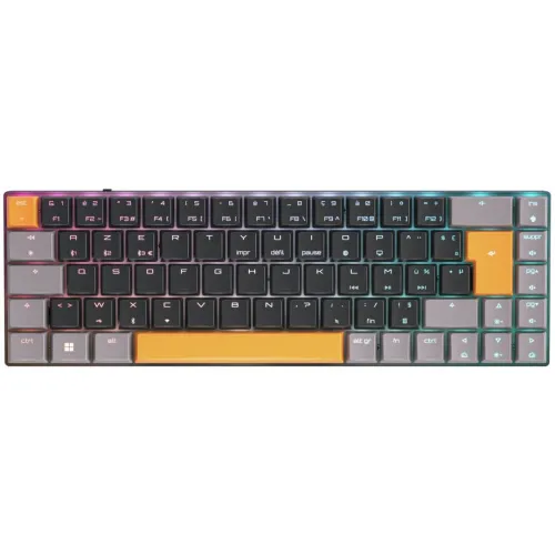 CLAVIER GAMING MECANIQUE HERRY XTRFY MX-LP 2.1 COMPACT WIRELESS, CHERRY MX LP SPEED SWITCH
