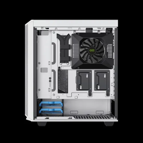 PROMO BOITIER PC GAMING mid-tower GAMEMAX Precision 2 BLANC, avec ventilateurs ARGB