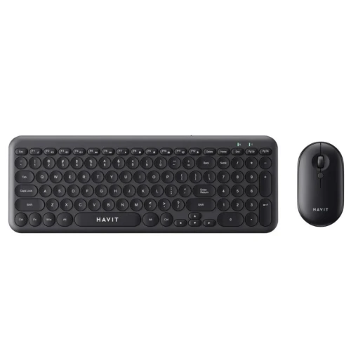 EIDIYA Combo clavier et souris sans fil HAVIT KB254GCM