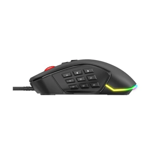 SOURIS GAMING HAVIT MS900, RGB, PROGRAMMABLE, 12000 DPI
