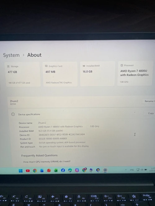 Lenovo yoga 7 slim
