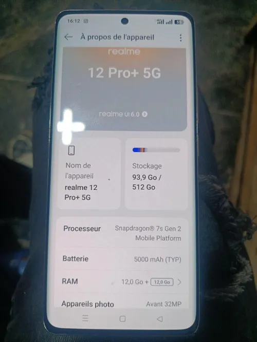 Realm 12 pro plis 5G Realm 12 pro+5G