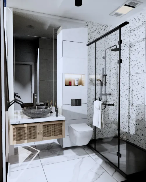 Conception 2D et 3D design intérieur sur mesure cuisine meuble  -Valorisez vos espaces en Algérie 