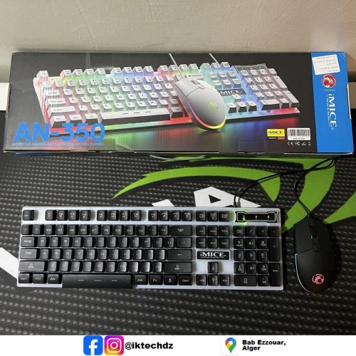 Clavier et Souris RGB Gamer iMice AN-350