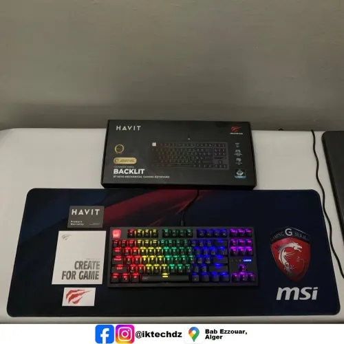 Clavier mécanique Gamer Blue Switch Havit KB892L