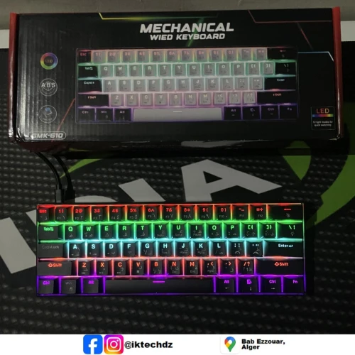 Clavier mécanique GMK-610 Blue Switch Gamer