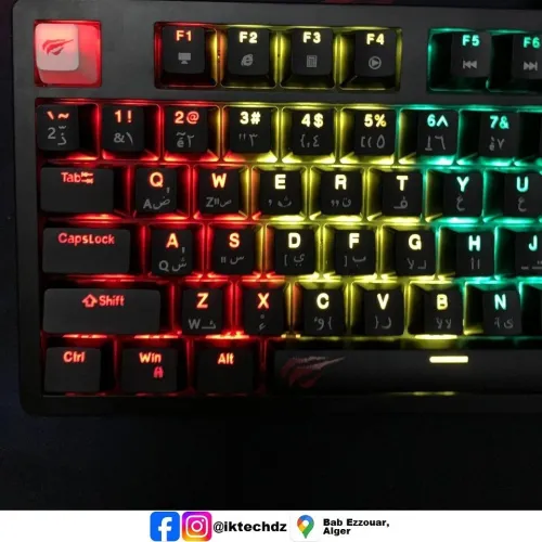 Clavier mécanique Gamer Blue Switch Havit KB892L