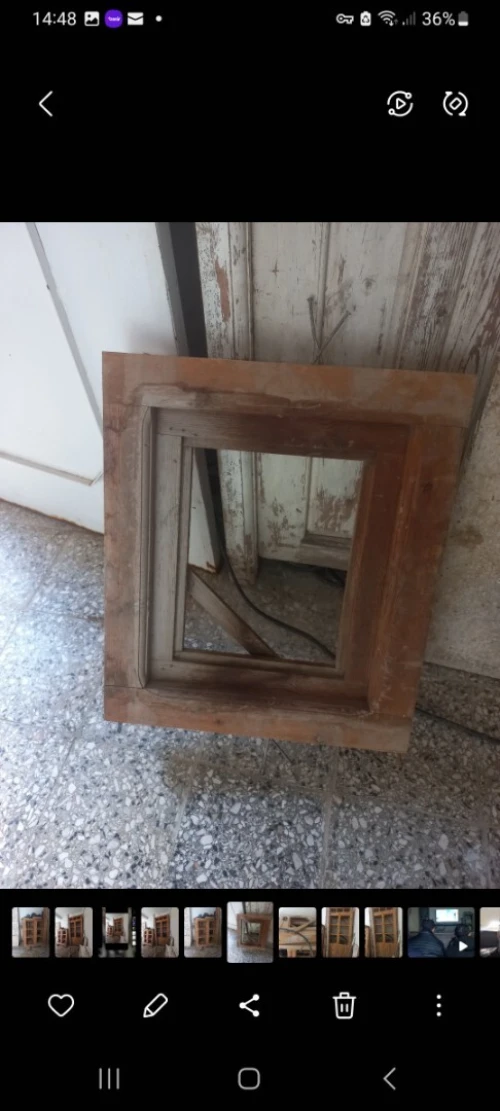 A VENDRE FENETRES + PORTES FENÊTRES + IMPOSTE EN BPIS ROUGE