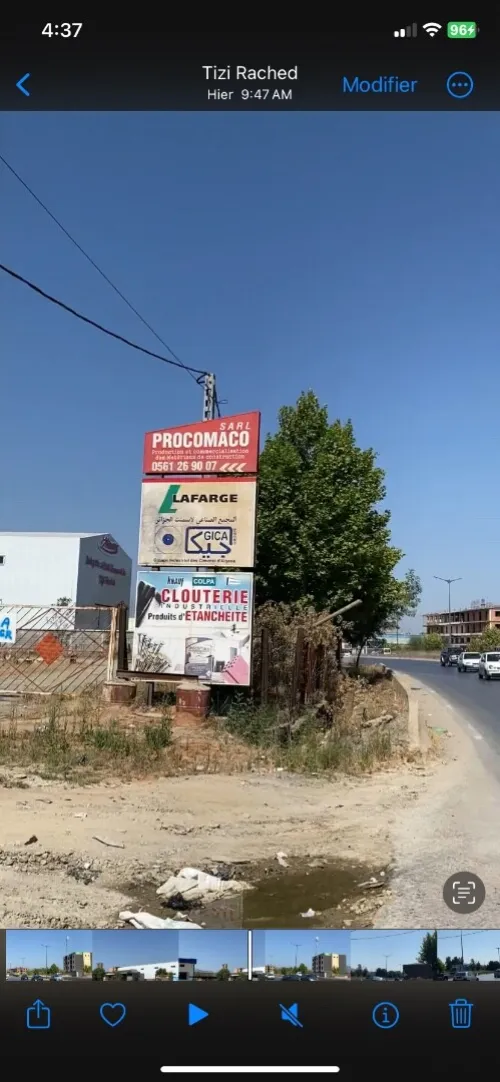 Location des chambres froides avec terrain