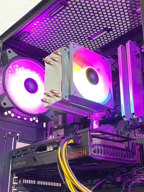 pc gamer ryzen 5 5500 b550 rx 6600