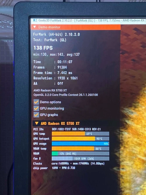 RX 5700 XT 8GB GIGABYTE OC
