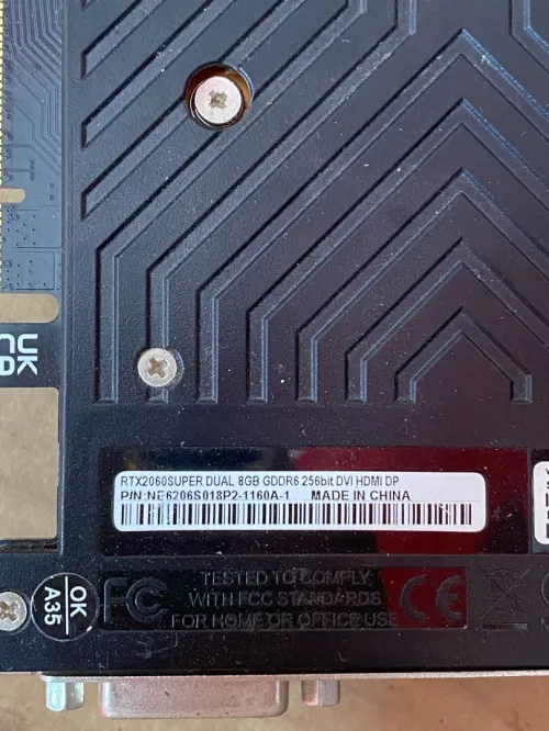 RTX 2060 SUPER 8GB