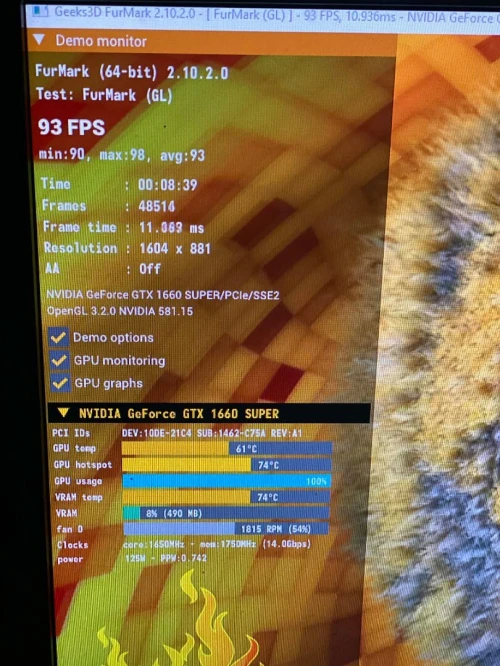 GTX 1660 SUPER 6GB MSI VENTUS XS