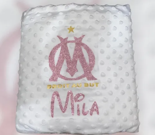 Couverture pour bébé avec prénom 