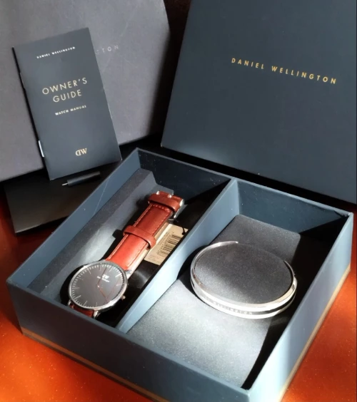 Pack Montre Daniel Wellington Bristol 36mm et Bracelet Argent