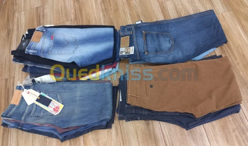Lot 22 jeans Hommes de marque LEVIS, ONLY, OLYMPIS, JACK & JONES, CERRUTI, Aquascutum L'Indon