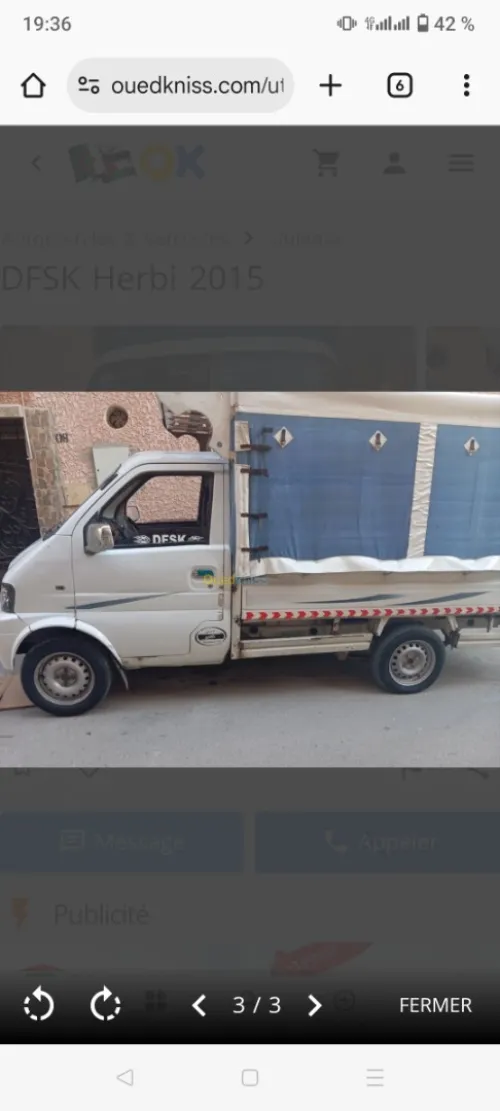 DFSK Mini Truck 2015 SC 2m50