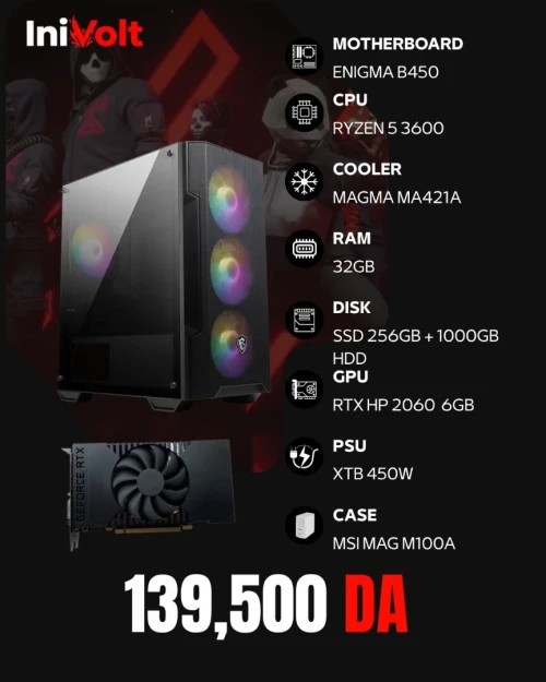 CONFIG RTX 2060 6GB - 32GB RAM