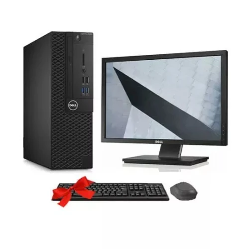 PACK COMPLET PROMO - DELL OPTIPLEX 3050 - ECRAN 19 -  SFF I3 6100 128GB 4GB RAM