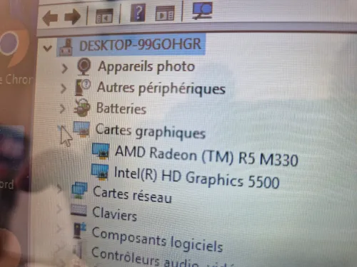 Hp i3 5ème gen, 8gb,1tera, double carte graphique