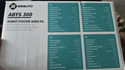 Robot nettoyeur pour piscine Seauto