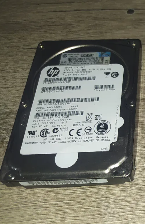 HDD SAS 300GB