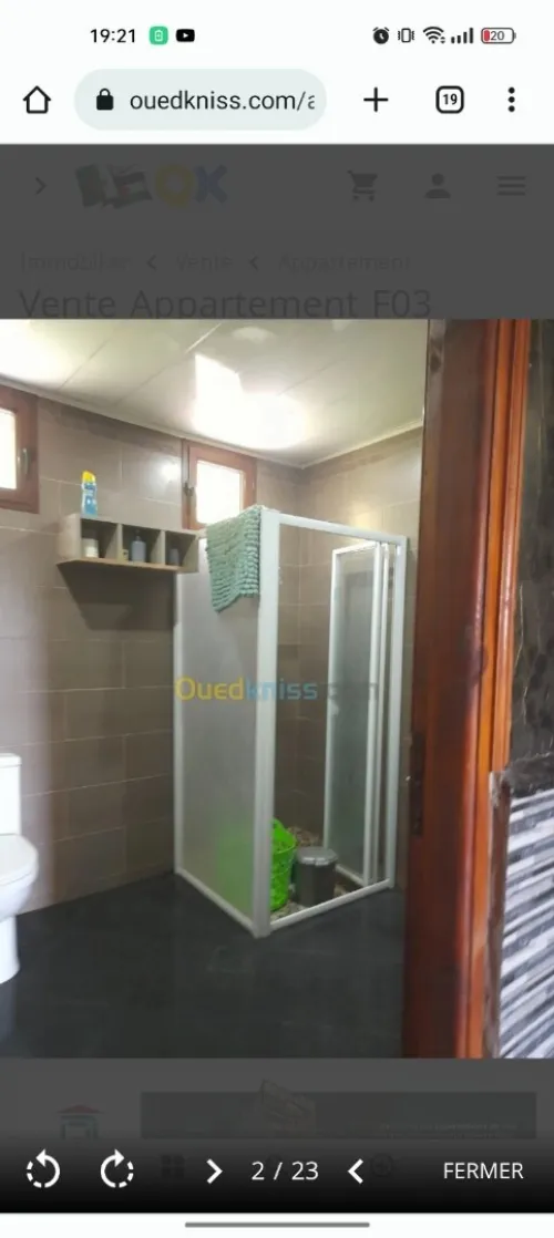 Location Appartement F3 Tipaza Kolea